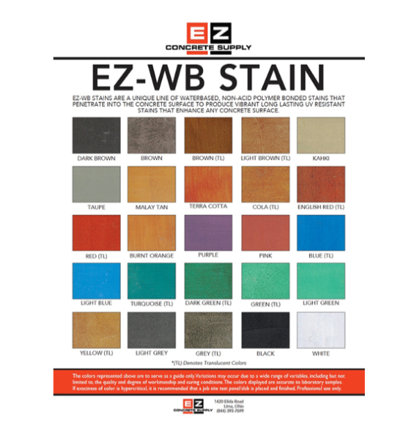 EZ WB STAIN- 1 GALLON