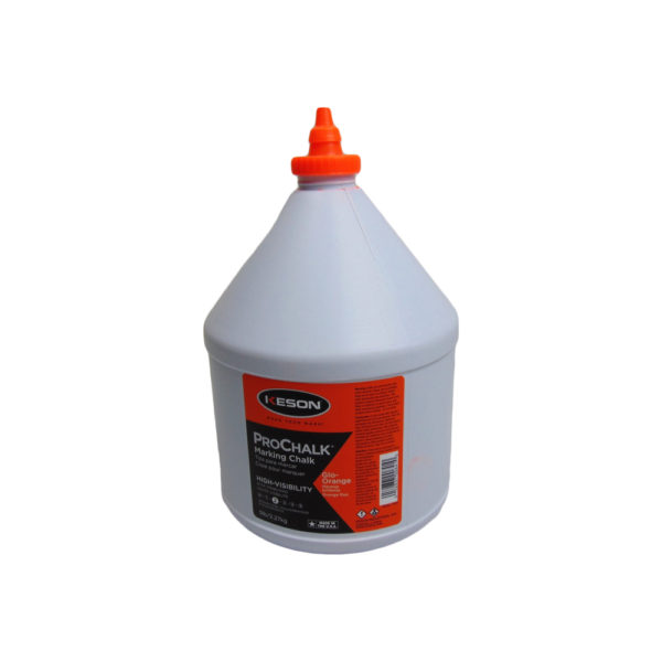 PRO CHALK MARKING CHALK- ORANGE 5LB