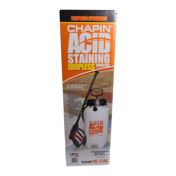 DRIPLESS ACID STAINING SPRAYER 2G/7.6L